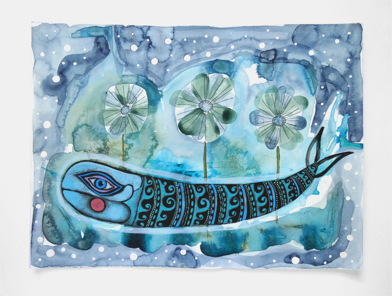 Lazy Sunday by Sara Rodighiero |  Context View of Artwork 