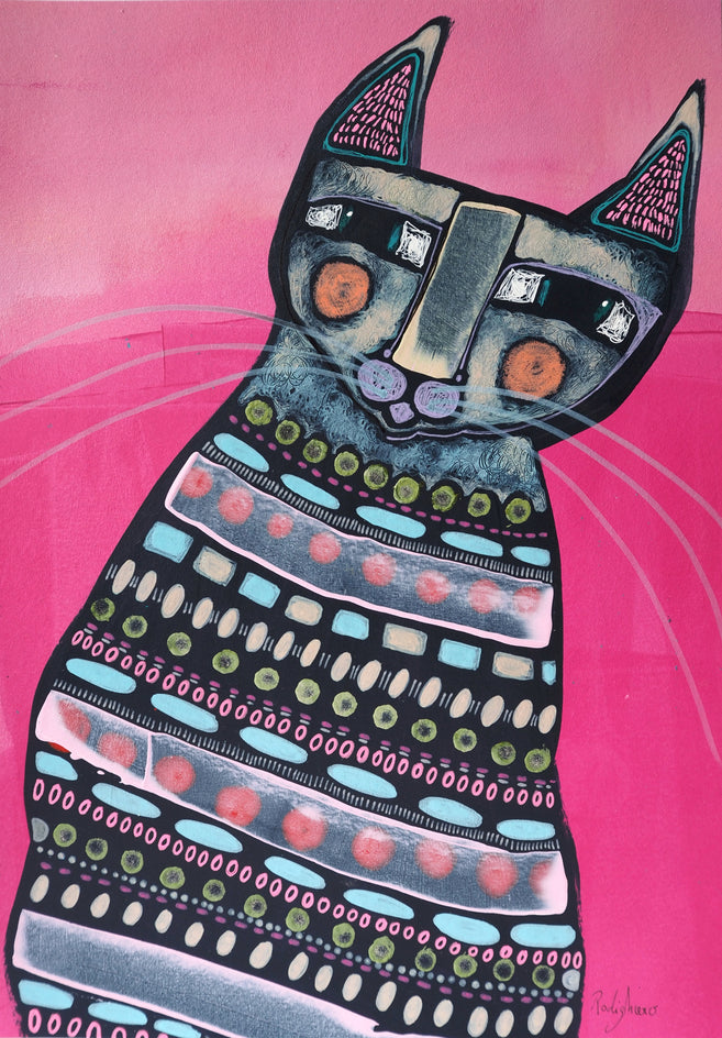 You Are My Spirit Cat by Sara Rodighiero |  Artwork Main Image 