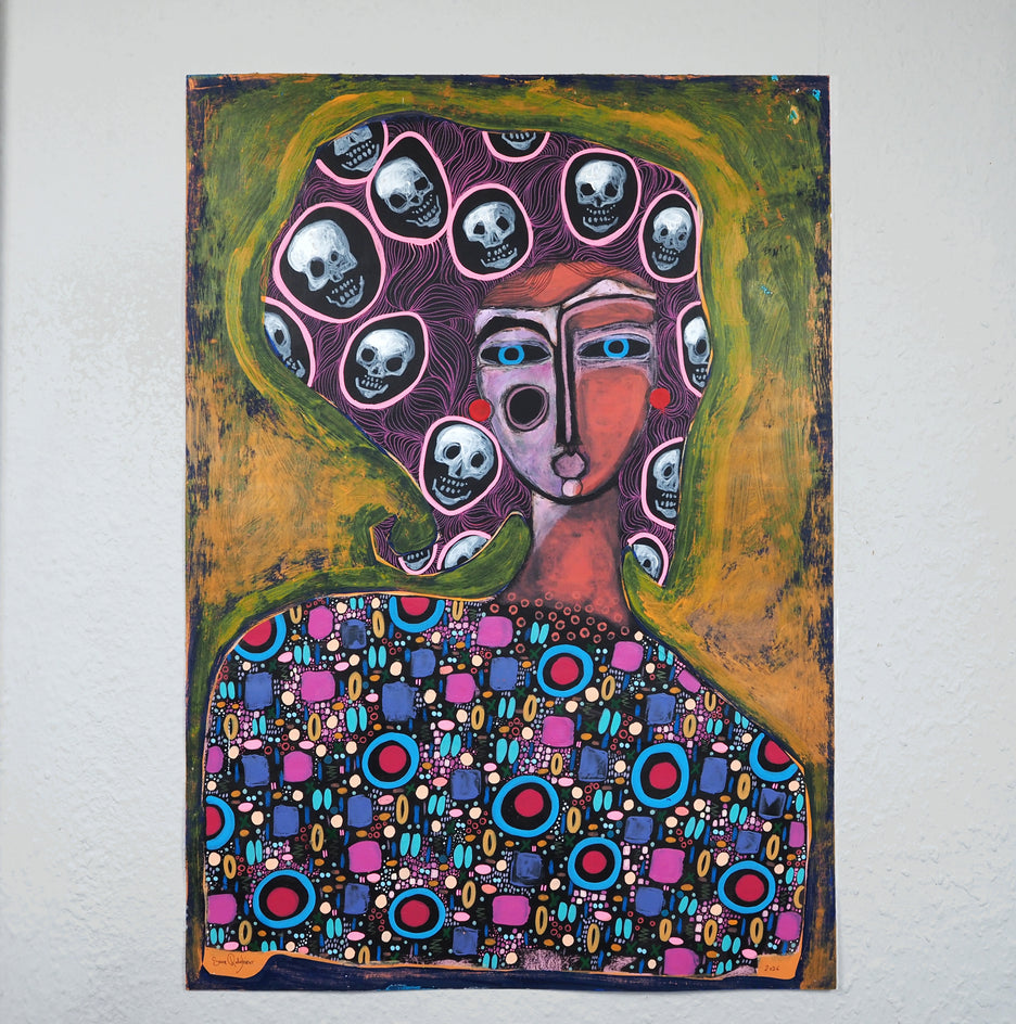 Pretty New Things Make Me Happy by Sara Rodighiero |  Context View of Artwork 