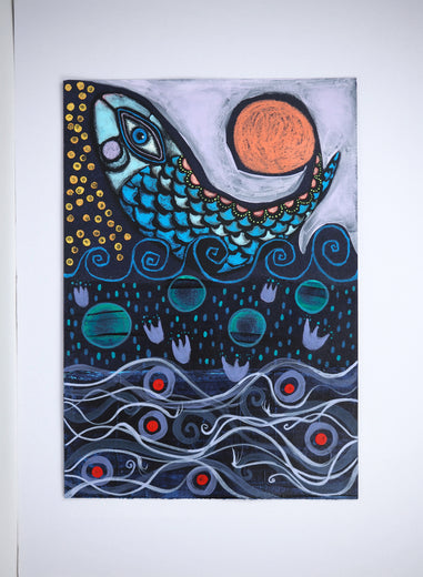 To the Stars and Beyond by Sara Rodighiero |  Context View of Artwork 