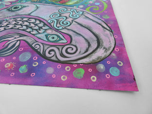 Under the Sea by Sara Rodighiero |  Side View of Artwork 