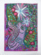Original art for sale at UGallery.com | Under the Sea by Sara Rodighiero | $825 | mixed media artwork | 16.5' h x 11.7' w | thumbnail 3