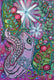 Original art for sale at UGallery.com | Under the Sea by Sara Rodighiero | $825 | mixed media artwork | 16.5' h x 11.7' w | thumbnail 1