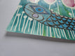 Original art for sale at UGallery.com | Underwater Garden by Sara Rodighiero | $550 | mixed media artwork | 12.6' h x 9.5' w | thumbnail 2