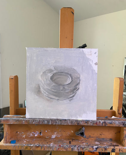 Glass Plates by Sara Sisun |  Context View of Artwork 