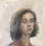 Original art for sale at UGallery.com | Head Study by Sara Sisun | $675 | oil painting | 10' h x 10' w | thumbnail 1