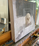Original art for sale at UGallery.com | Skull Study by Sara Sisun | $675 | oil painting | 10' h x 10' w | thumbnail 2