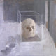 Original art for sale at UGallery.com | Skull Study by Sara Sisun | $675 | oil painting | 10' h x 10' w | thumbnail 1