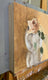 Original art for sale at UGallery.com | Toffee Rose by Sara Sisun | $875 | oil painting | 10' h x 10' w | thumbnail 2