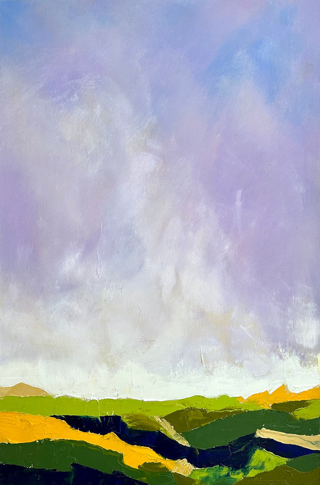 Evening over Green by Sarah Parsons |  Artwork Main Image 