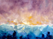 Original art for sale at UGallery.com | Fiery Ridge by Sarah Parsons | $2,375 | oil painting | 30' h x 40' w | thumbnail 1