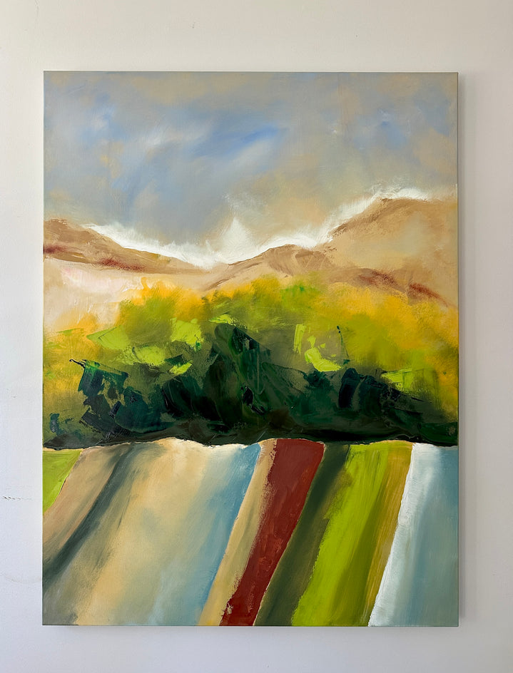 Painted Pastures by Sarah Parsons |  Context View of Artwork 