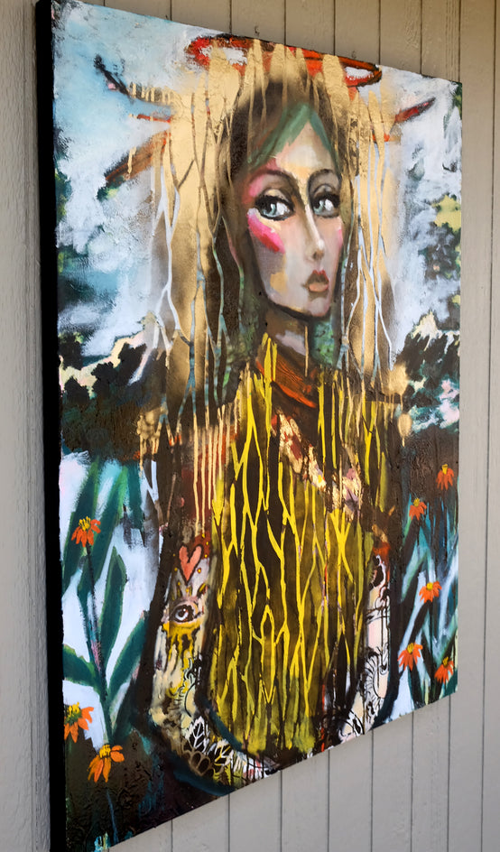 Crystal Clear by Scott Dykema |  Closeup View of Artwork 