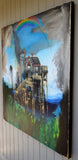 Original art for sale at UGallery.com | Gold Edges by Scott Dykema | $4,700 | mixed media artwork | 47' h x 43' w | thumbnail 4
