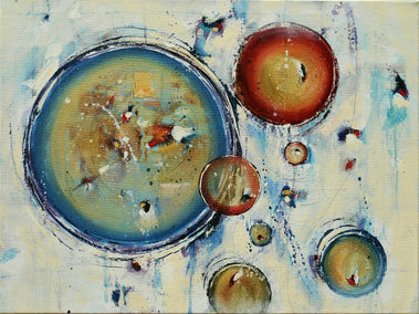 oil painting by Cynthia Ligeros titled See Through To You