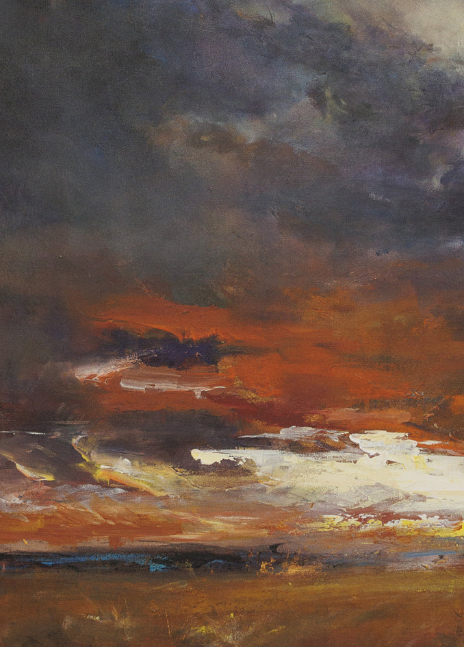 Chasing Light by Shadi Shokoohi |  Closeup View of Artwork 