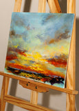 Original art for sale at UGallery.com | Dawn of Change by Shadi Shokoohi | $775 | acrylic painting | 12' h x 16' w | thumbnail 2