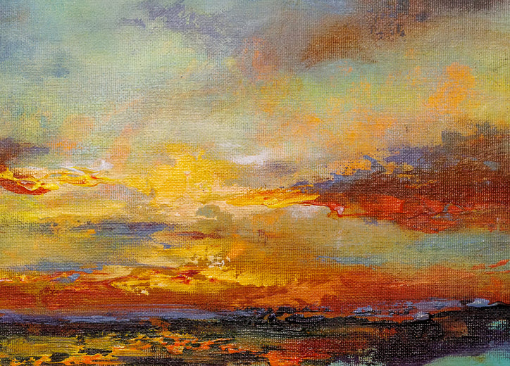 Dawn of Change by Shadi Shokoohi |   Closeup View of Artwork 