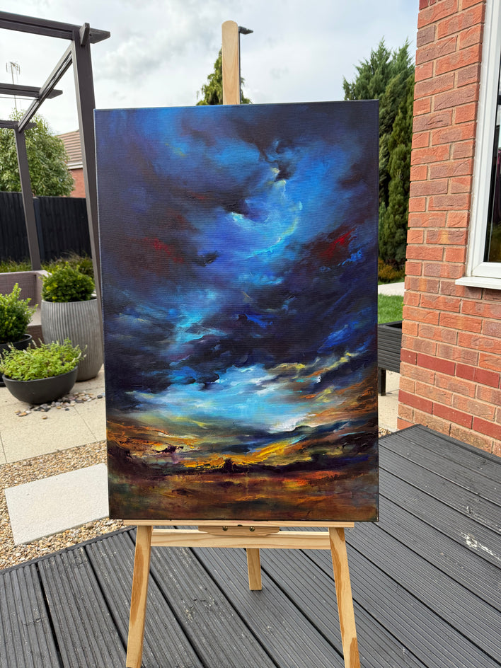 Quiet Bliss by Shadi Shokoohi |  Context View of Artwork 