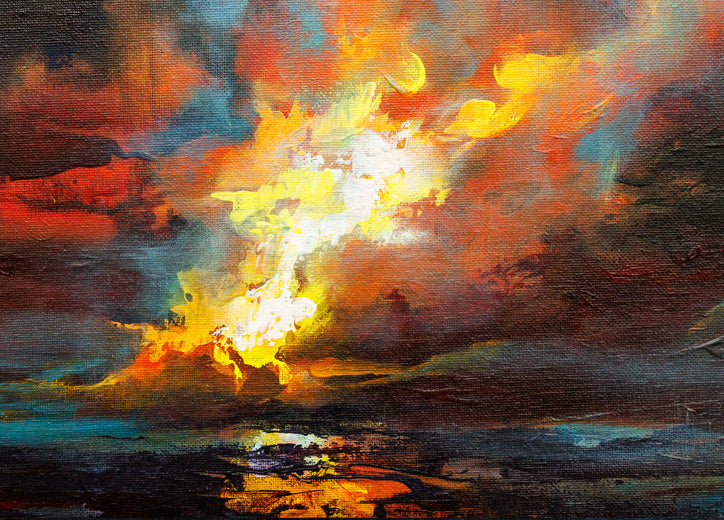 Whispers of Light by Shadi Shokoohi |   Closeup View of Artwork 