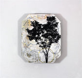 Original art for sale at UGallery.com | Circle of Life by Shannon Amidon | $300 | encaustic artwork | 10' h x 8' w | thumbnail 3