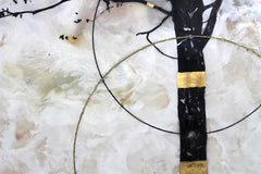 Original art for sale at UGallery.com | Connection to the Divine by Shannon Amidon | $2,775 | encaustic artwork | 48' h x 36' w | thumbnail 4