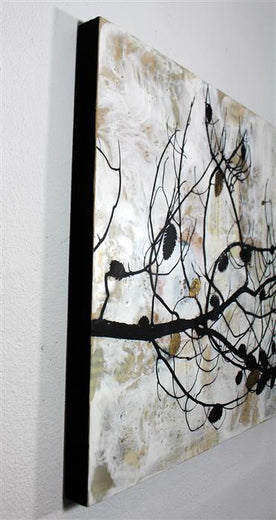 Forest Wilderness by Shannon Amidon |  Side View of Artwork 