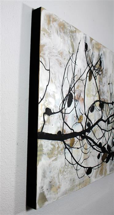 Forest Wilderness by Shannon Amidon |  Side View of Artwork 