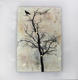 Original art for sale at UGallery.com | Occhiolism by Shannon Amidon | $2,000 | encaustic artwork | 36' h x 24' w | thumbnail 3