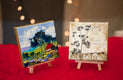 Original art for sale at UGallery.com | The Adventure Continue by Shannon Amidon | $75 | encaustic artwork | 4' h x 4' w | thumbnail 3