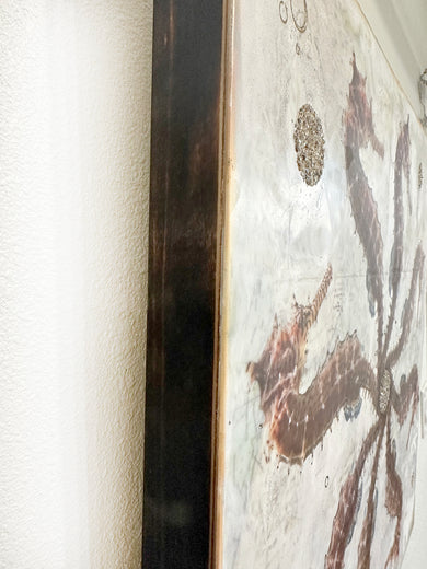 The Turning Sea by Shannon Amidon |  Side View of Artwork 