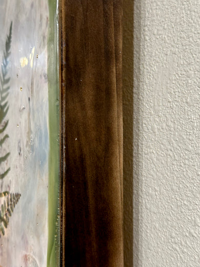 Forest Floor by Shannon Amidon |  Side View of Artwork 