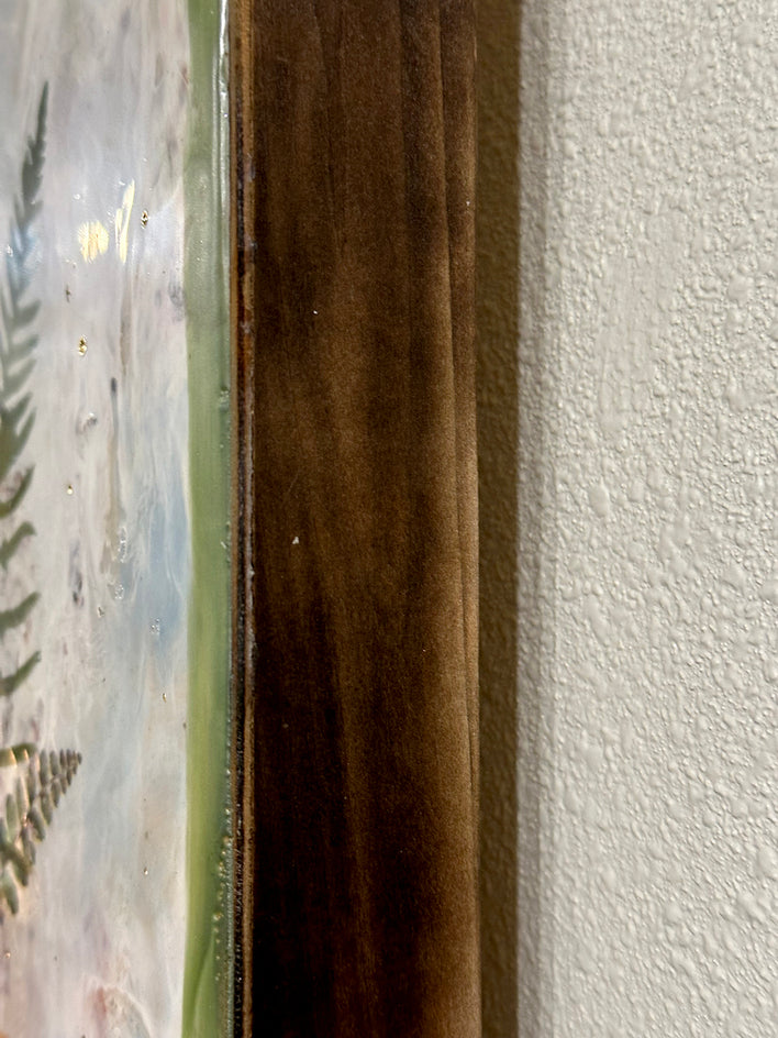 Forest Floor by Shannon Amidon |  Side View of Artwork 