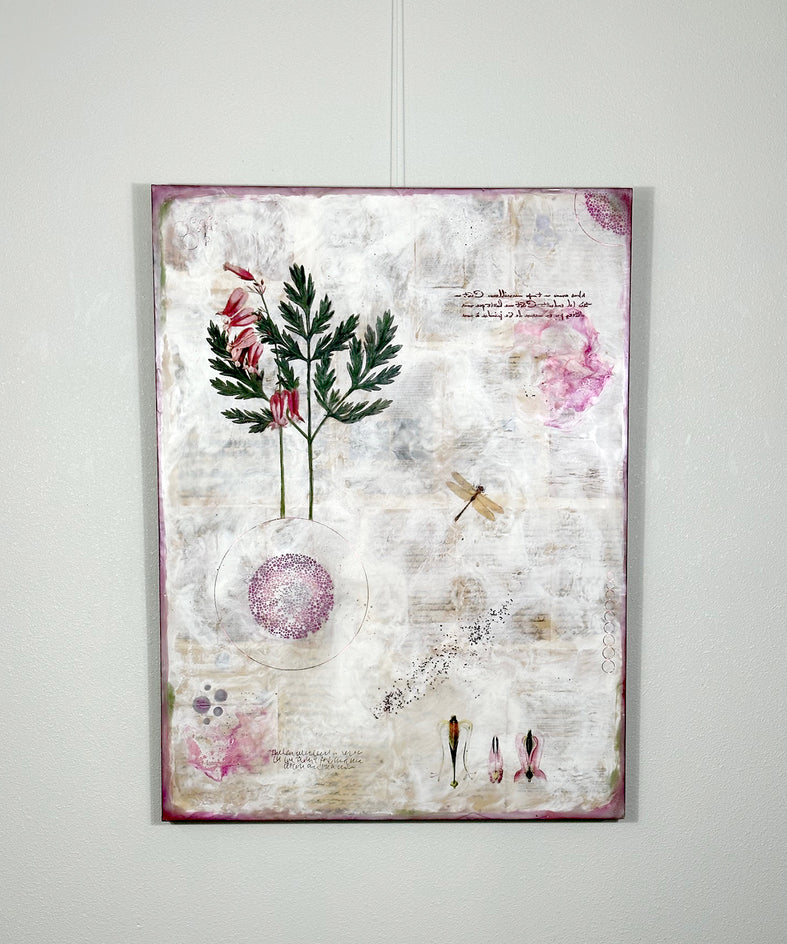 Pacific Bleeding Hearts by Shannon Amidon |  Context View of Artwork 