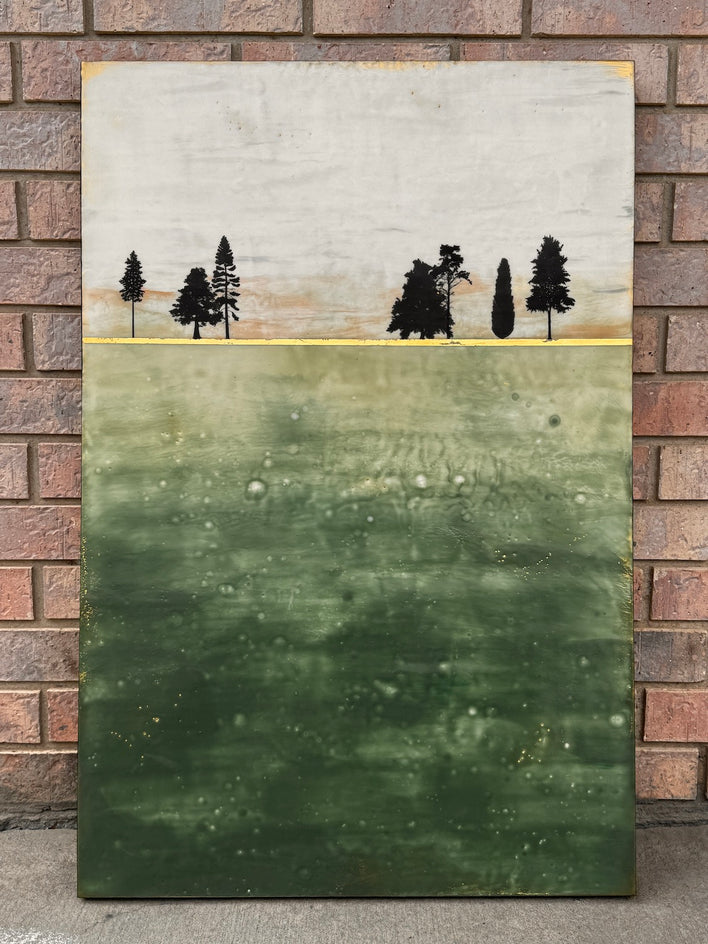 Forest Calm by Shari Lyon |  Context View of Artwork 