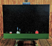 Original art for sale at UGallery.com | Under a Starry Night Sky by Sharon France | $1,800 | acrylic painting | 18' h x 24' w | thumbnail 3