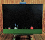 Original art for sale at UGallery.com | Under a Starry Night Sky by Sharon France | $1,800 | acrylic painting | 18' h x 24' w | thumbnail 3