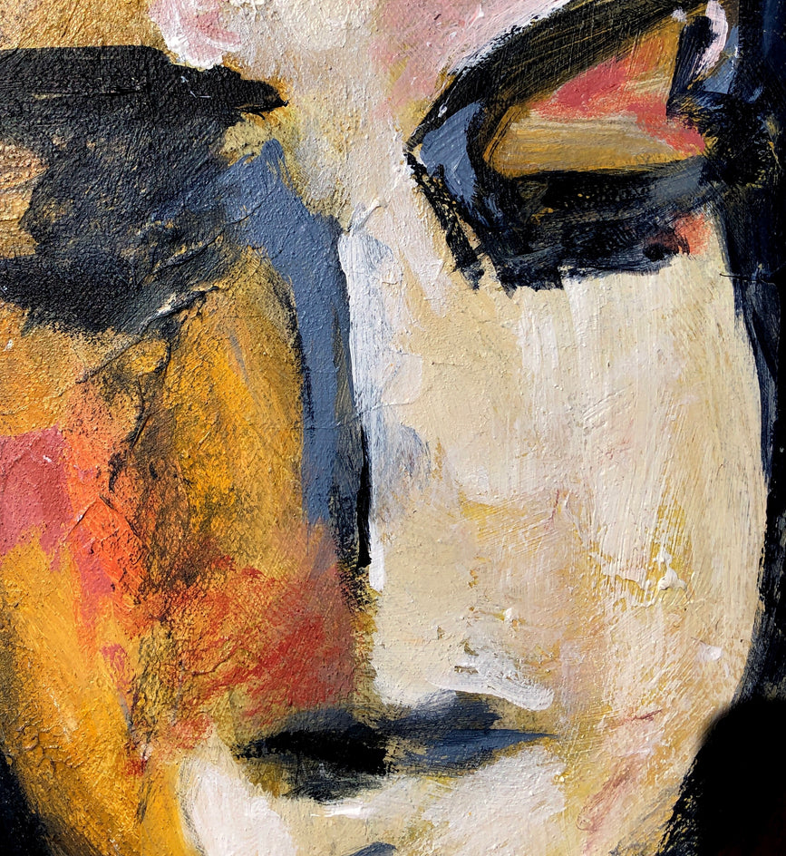 Acquiescence by Sharon Sieben |  Closeup View of Artwork 