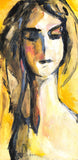Original art for sale at UGallery.com | Acquiescence by Sharon Sieben | $1,125 | acrylic painting | 30' h x 15' w | thumbnail 1