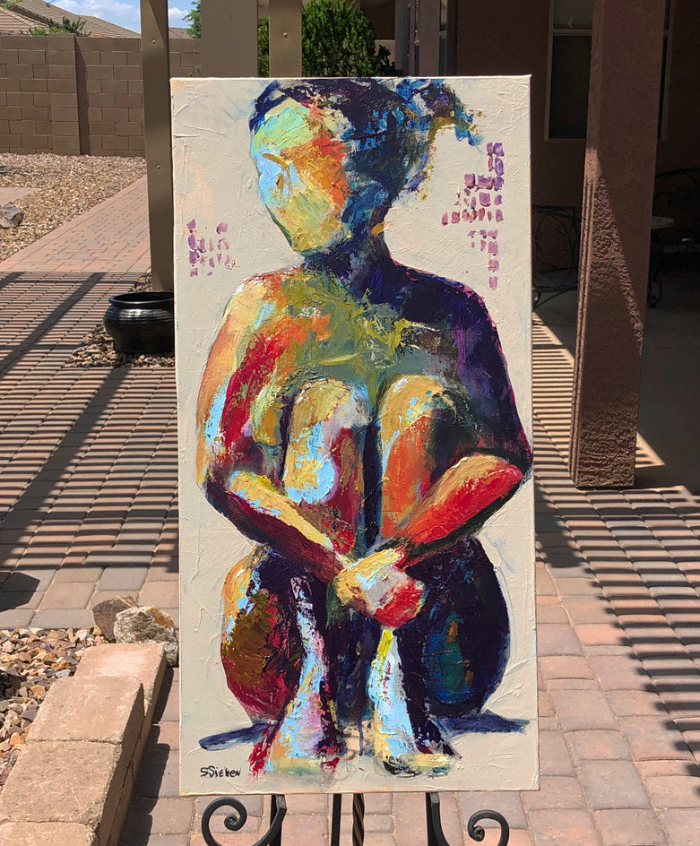 Complacent by Sharon Sieben |  Context View of Artwork 