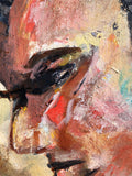 Original art for sale at UGallery.com | Deliberation by Sharon Sieben | $1,125 | acrylic painting | 30' h x 15' w | thumbnail 4