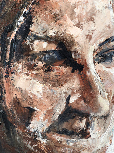 In Retrospect by Sharon Sieben |   Closeup View of Artwork 