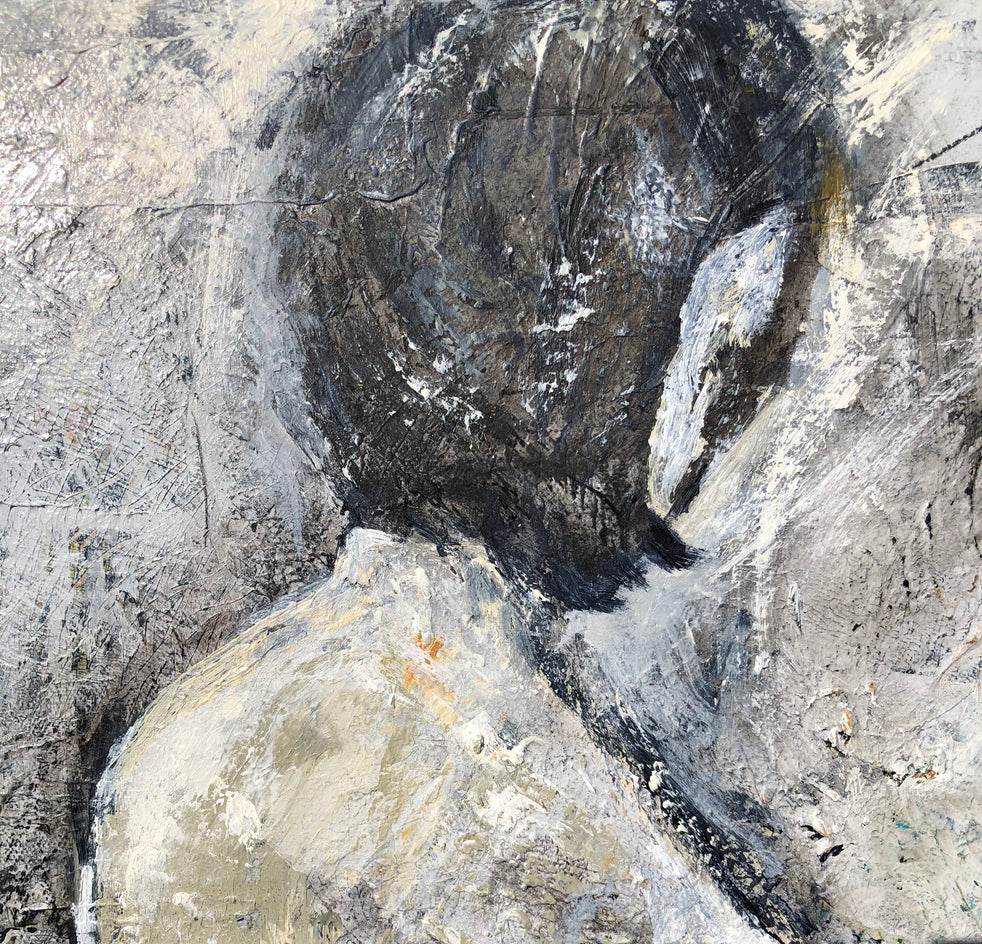 Rebuff by Sharon Sieben |  Closeup View of Artwork 