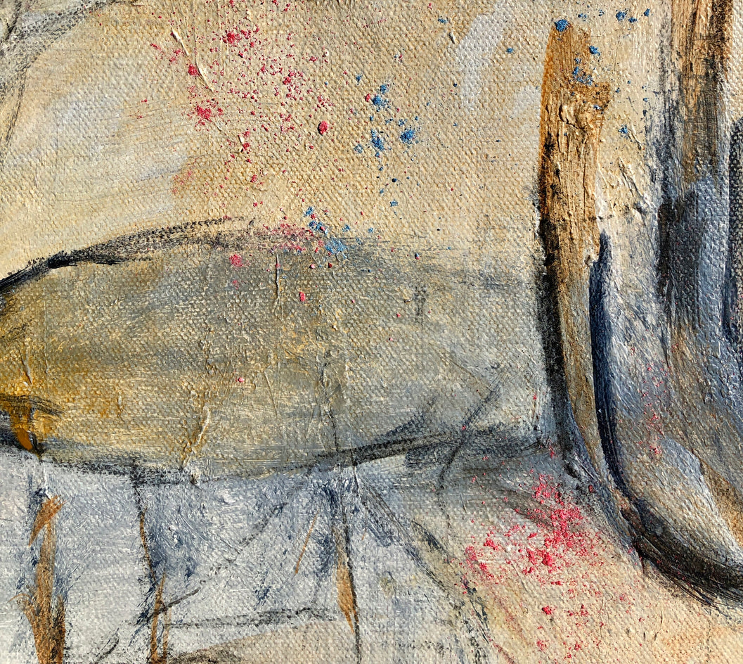 Sonoran Shades by Sharon Sieben |  Closeup View of Artwork 