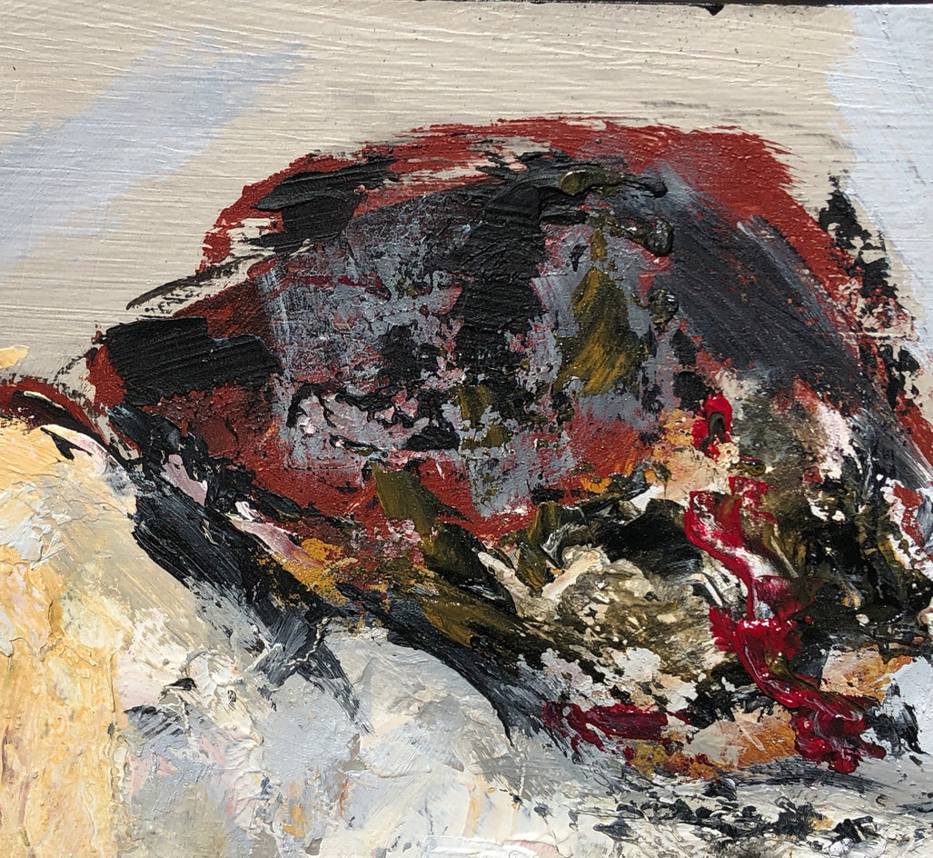 Broken by Sharon Sieben |  Closeup View of Artwork 