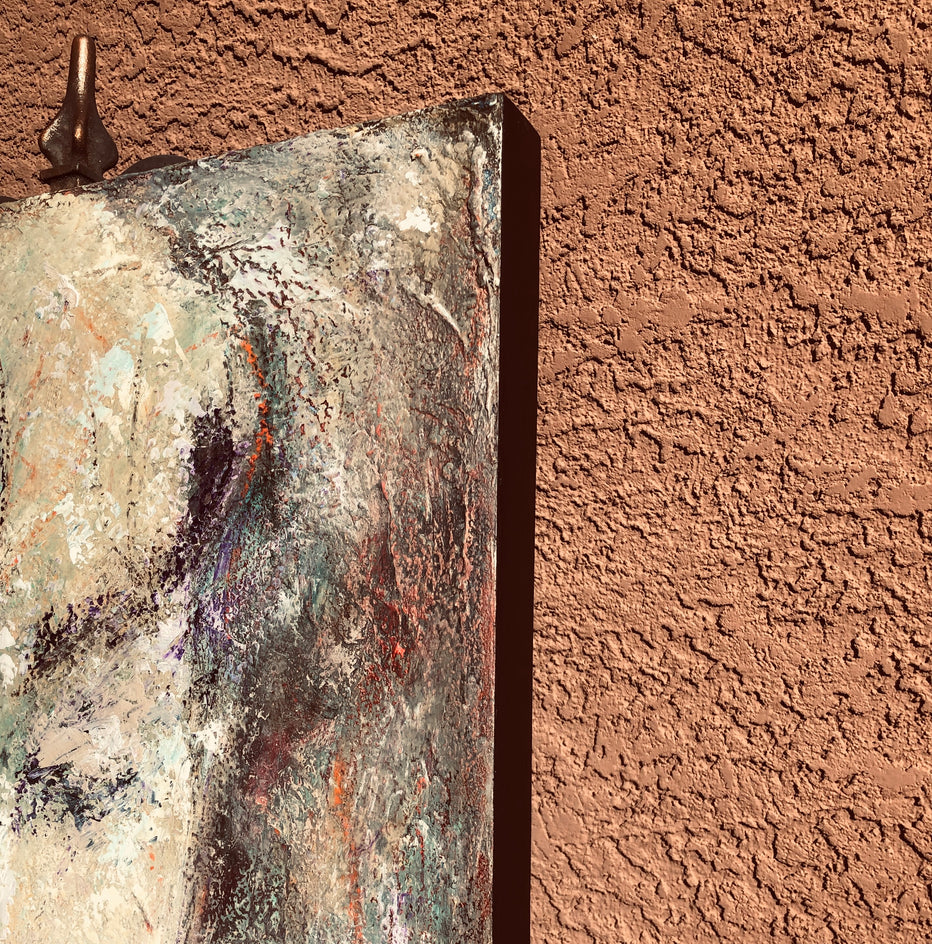 Respite by Sharon Sieben |  Side View of Artwork 