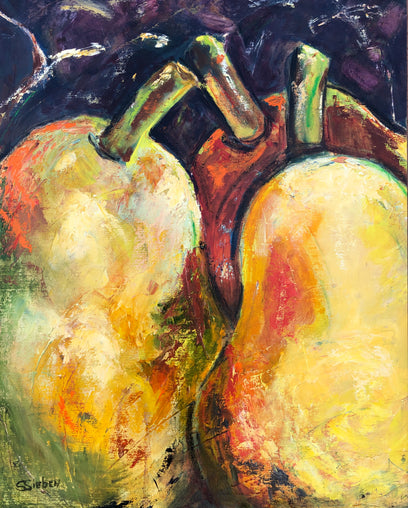 Three Pears by Sharon Sieben | Artwork Main Image