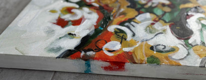 Original art for sale at UGallery.com | Birdsong Is Music by Sheila Grabarsky | $1,725 | acrylic painting | 24' h x 36' w | thumbnail 2