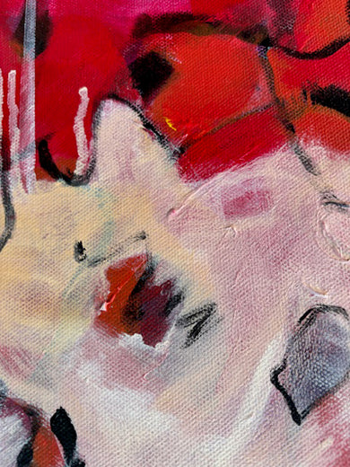 Old Rebel Reeling by Sheila Grabarsky |   Closeup View of Artwork 