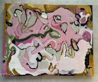 Original art for sale at UGallery.com | Seamstressed Heroines by Sheila Grabarsky | $1,525 | mixed media artwork | 24' h x 30' w | thumbnail 3